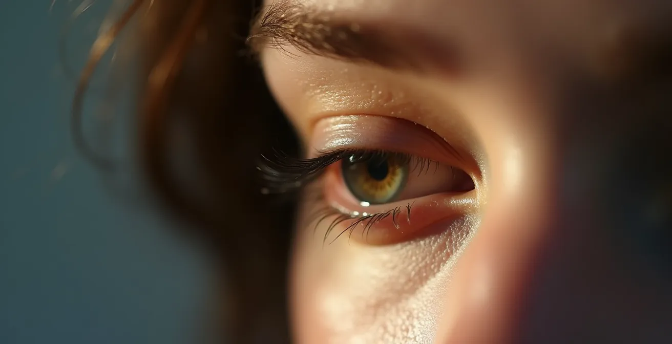 Visualisation de la concentration mentale extrême avant une épreuve