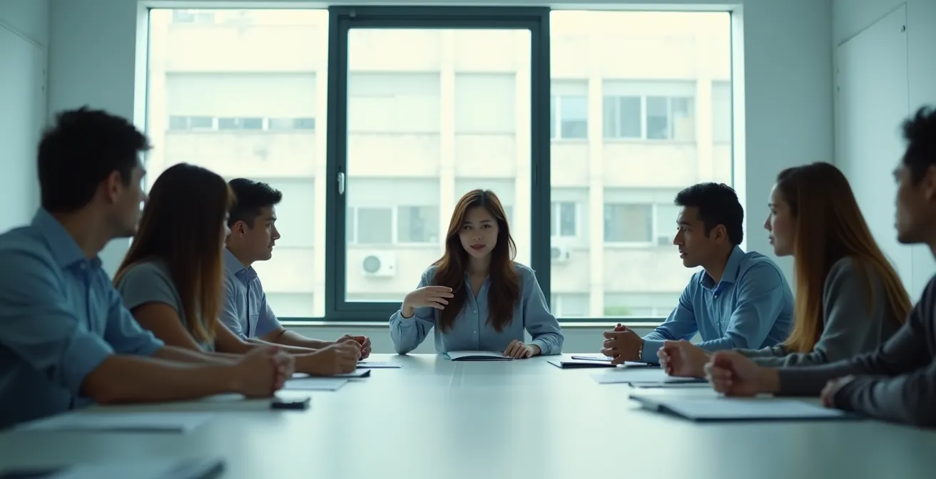 Groupe d'étudiants en formation de prévention pour organiser des soirées responsables