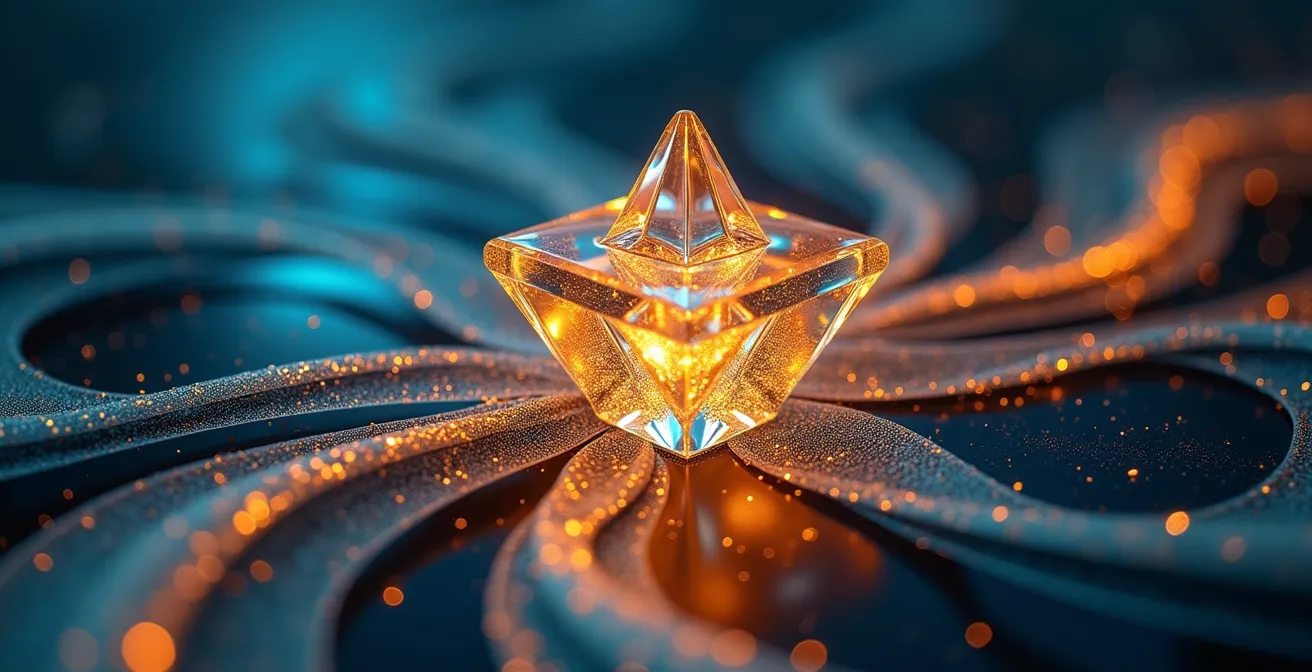 Visualisation abstraite de la synergie entre Excel et les outils No-Code